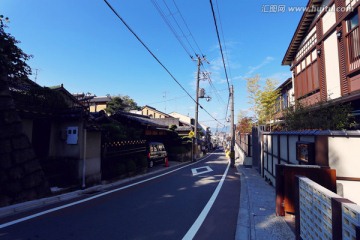 日本京都街道道路