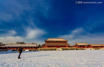 故宫雪景