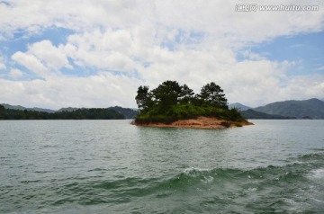 河源万绿湖 湖景