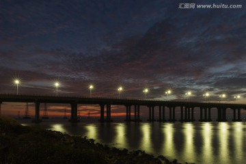沿江高速夜景