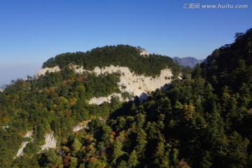 华山植被