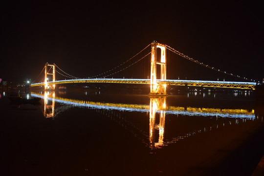 锦江大桥夜景