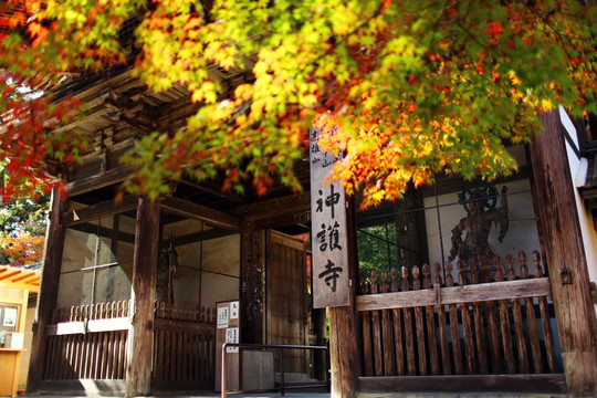 日本京都高雄山神护寺