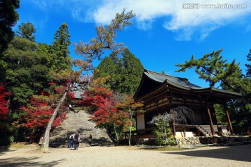 日本京都神护寺殿堂