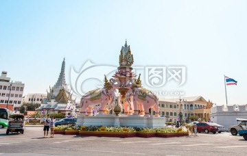泰国大象雕塑群