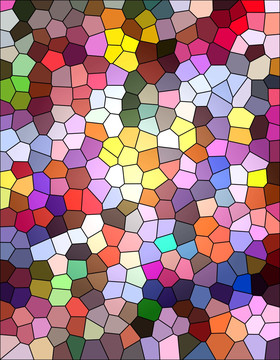 染色玻璃 七彩玻璃花纹图案