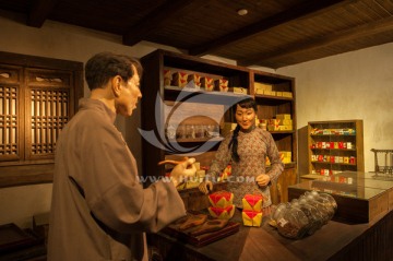古代茶食商铺 饮茶文化