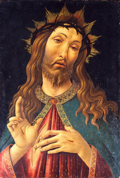 古典人物油画 基督耶稣