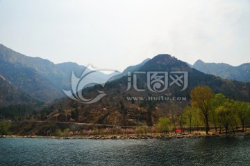 泰山桃花峪风光风光