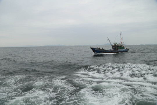海面渔船