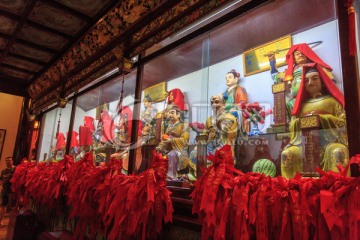 上海城隍庙元辰殿神灵塑像