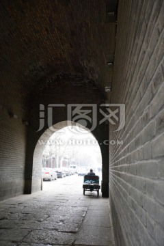 北京宛平城门洞