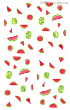 水果系列。西瓜