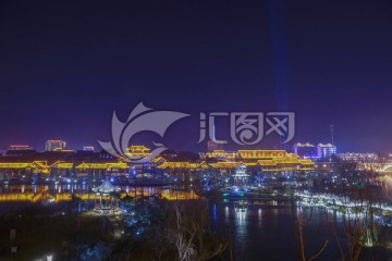 青州宋城夜景