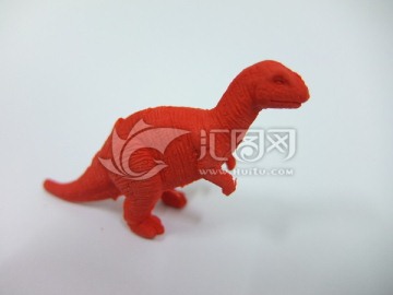 红色恐龙玩具