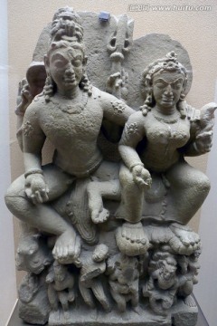 印度原始父神和大母神像