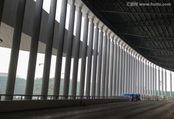 上海国家会展中心 立柱
