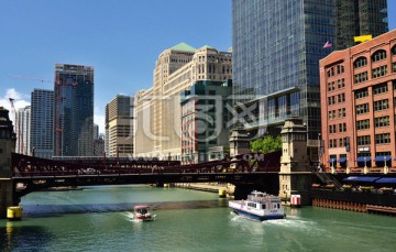 芝加哥河风景