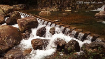 天目大峡谷 水