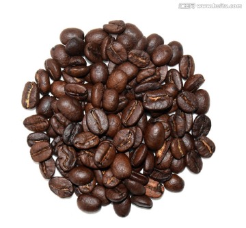 小堆咖啡豆