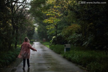 雨中行走