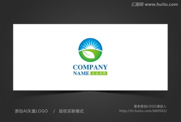 环保标志 绿叶logo