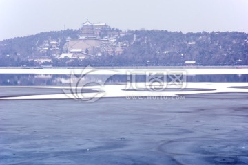 颐和园雪景