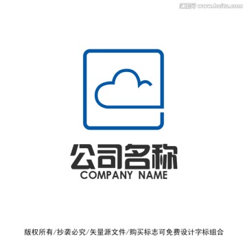云科技标志logo