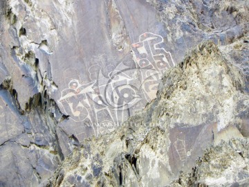 西藏日土岩画