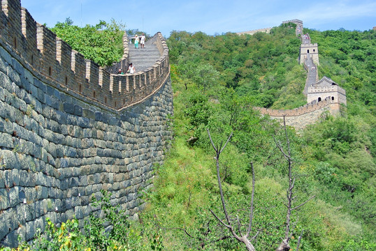 长城墙 中国龙