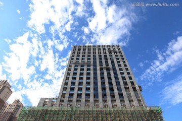 义乌城市建筑 万达广场
