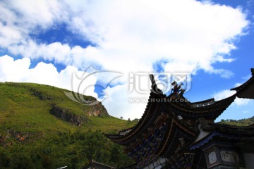 蓝天白云