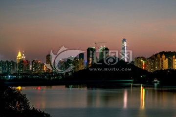 深圳水库夜景