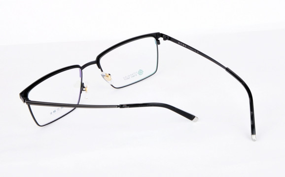 黑色眼镜框 镜架 金属眼镜