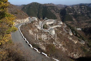 仰天山 盘山公路