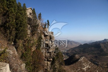 仰天山 悬崖峭壁