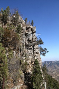 仰天山 悬崖峭壁