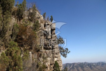 仰天山 悬崖峭壁