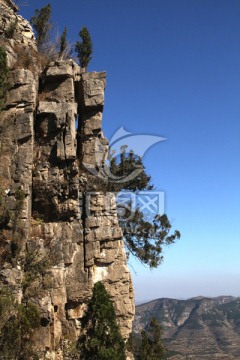 仰天山 悬崖峭壁