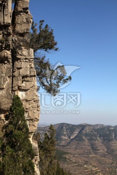 仰天山 悬崖峭壁