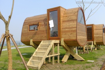欧式小木屋