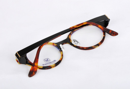 豹纹眼镜 板材金属眼镜