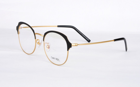 金色眼镜 镜框 合金眼镜架