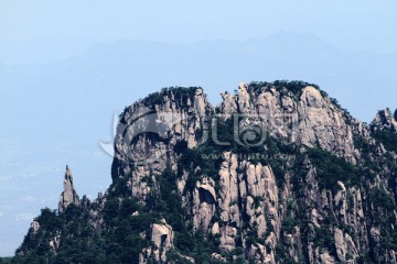 黄山奇峰怪石