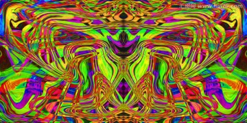 抽象线条 迷幻纹理