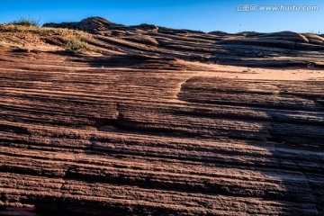 波浪谷岩石纹理