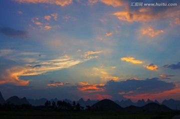 夕阳余晖