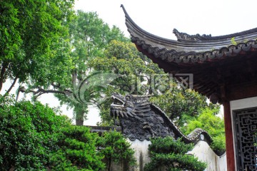 上海豫园穿云龙墙