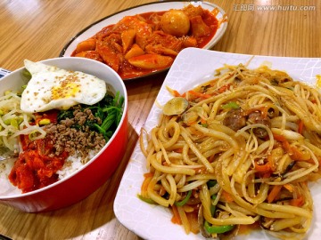 韩式料理组合