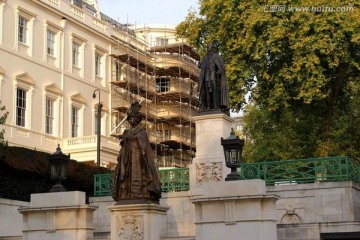 英国伦敦街头雕像